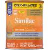 imageSimilac 360 Total Care Sensitive Infant Formula for Fussiness ampamp Gas Due to Lactose Sensitivity Has 5 HMO Prebiotics NonGMO Baby Formula Powder 302oz Value Can302oz 1 Count