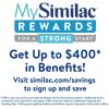imageSimilac Soy Isomil Infant Formula with Iron Ready to Feed 1 Qt Pack of 432oz btl 4 Count