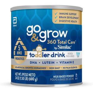 imageGo ampamp Grow 360 Total Care by Similac Toddler Nutritional Drink Has 5 HMOs Powder 24oz Can240