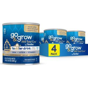 imageGo ampamp Grow 360 Total Care by Similac Toddler Nutritional Drink Has 5 HMOs Powder 24oz Can960