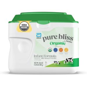 imagePure Bliss by Similac Organic Infant Formula Easy to Digest USDACertified Organic Powder 206oz Tub206 Ounce Pack of 1