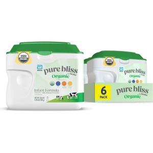 imagePure Bliss by Similac Organic Infant Formula Easy to Digest USDACertified Organic Powder 206oz Tub206 Ounce Pack of 6