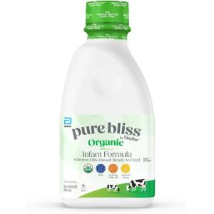imagePure Bliss by Similac Organic Infant Formula Easy to Digest USDACertified Organic Ready to Feed 32floz Bottle