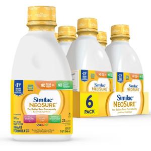 imageSimilac NeoSure Premature PostDischarge Infant Formula Baby Formula Powder 228oz Value Can Pack of 432oz btl 6 Count