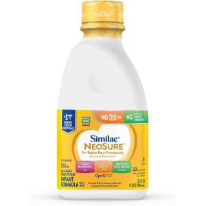 imageSimilac NeoSure Premature PostDischarge Infant Formula ReadytoFeed Baby Formula 32floz Bottle