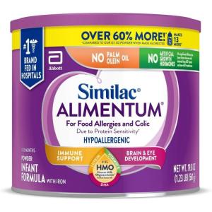 imageSimilac Alimentum With 2FL HMO Hypoallergenic Infant Formula for Food Allergies and Colic Due to Protein Sensitivity Baby Formula Powder 198oz Value Can198oz C Count