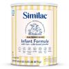 imageSimilac Dual Prebiotic Blend Baby Formula with Iron MilkBased Powder 012 Months 308oz Can