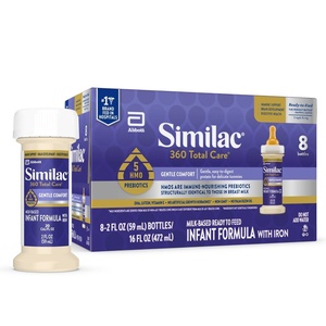 image:imageSimilac 360 Total Care Gentle Comfort Baby Formula EasytoDigest Formula Has 5 HMO Prebiotics ReadytoFeed Infant Formula 32floz Bottle Pack of 62 Ounce Pack of 8