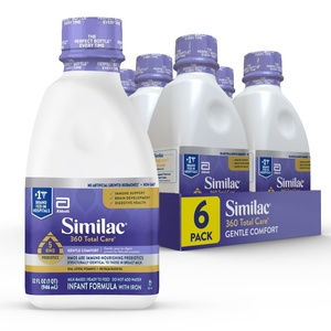 image:imageSimilac 360 Total Care Gentle Comfort Baby Formula EasytoDigest Formula Has 5 HMO Prebiotics ReadytoFeed Infant Formula 32floz Bottle Pack of 632 Fl Oz Pack of 6